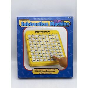 Lakeshore Subtraction Machine Math Learning Toy Homeschooling Tool